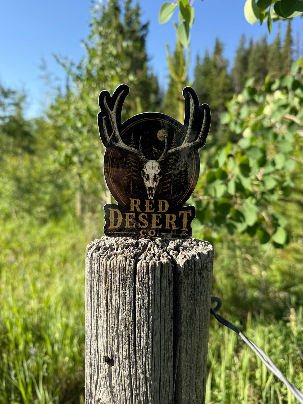 DEADMAN BUCK STICKER