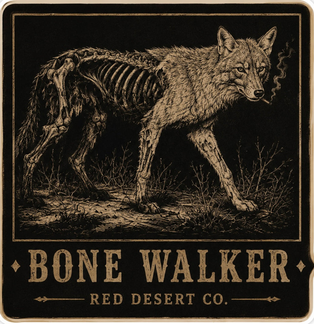 BONE WALKER STICKER