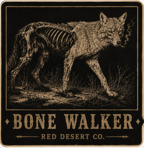 BONE WALKER STICKER
