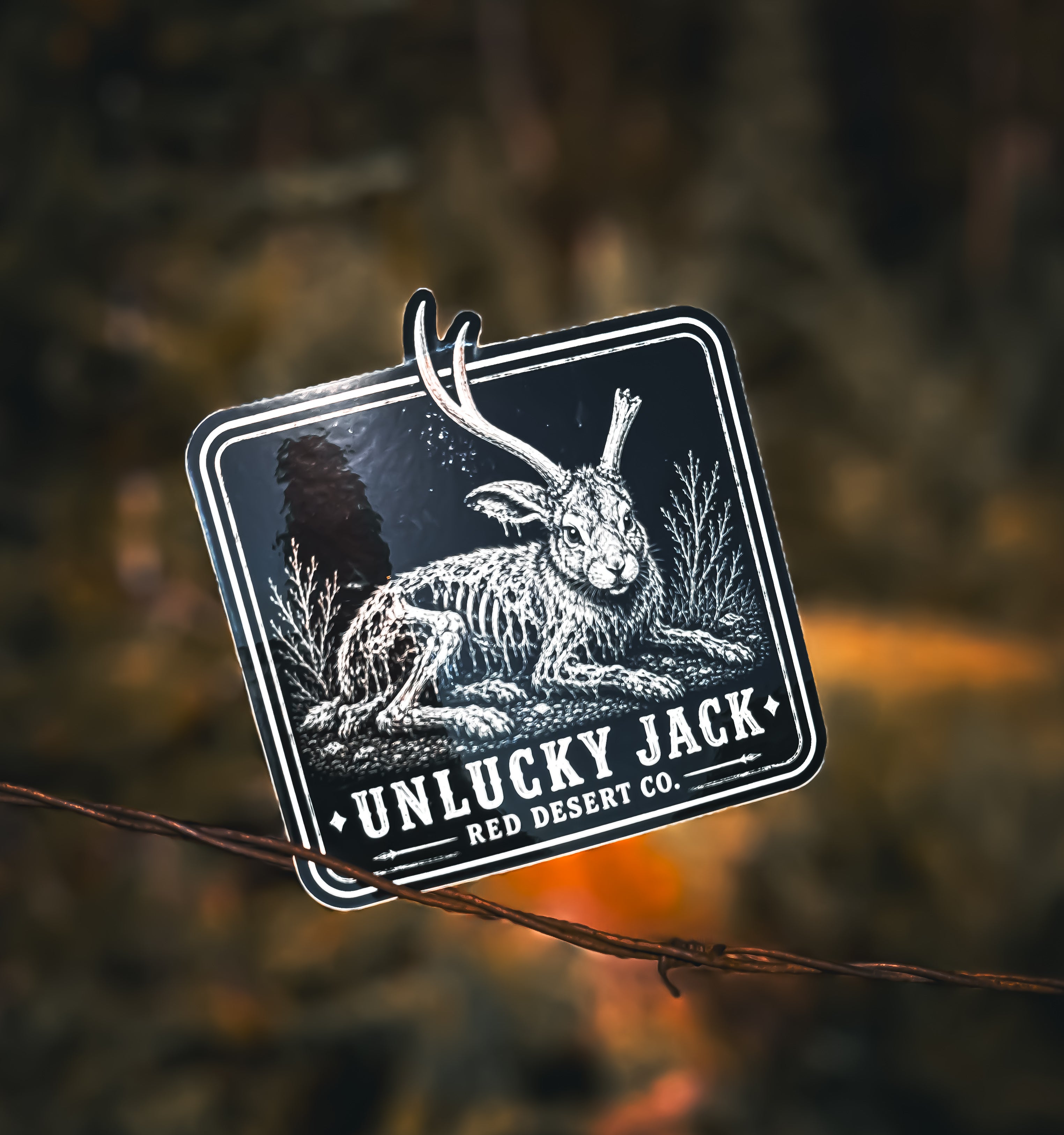 UNLUCKY JACK STICKER